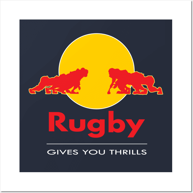 Rugby Wall Art by Helepictor Rugby